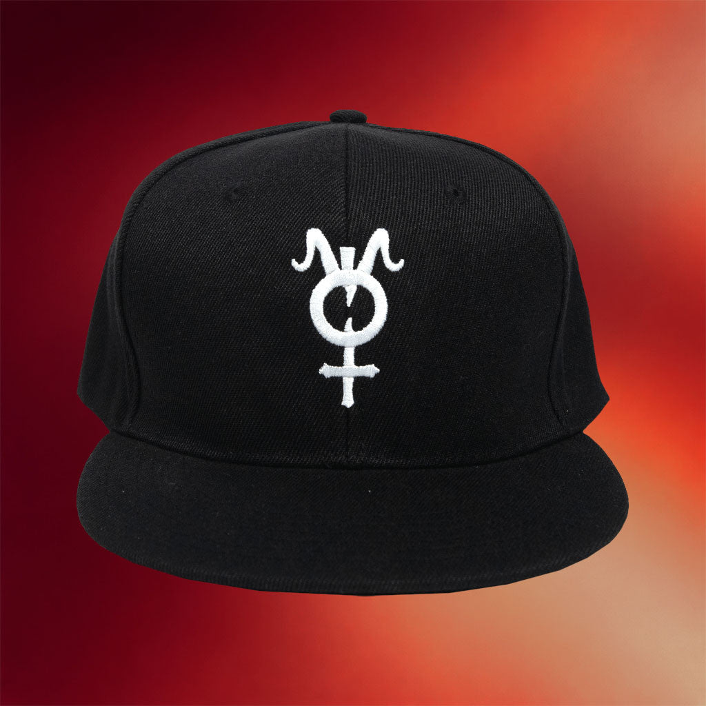 Dogma Merch 2026 Embroidered Symbol Snapback Hat Black Best Gifts For Music Lovers - Merchluma