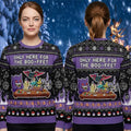 Pokemon Ghost Type Pokemon Only Here For The Boo Ffet 2026 Pokemon Ugly Christmas Sweater Gifts - Merchluma