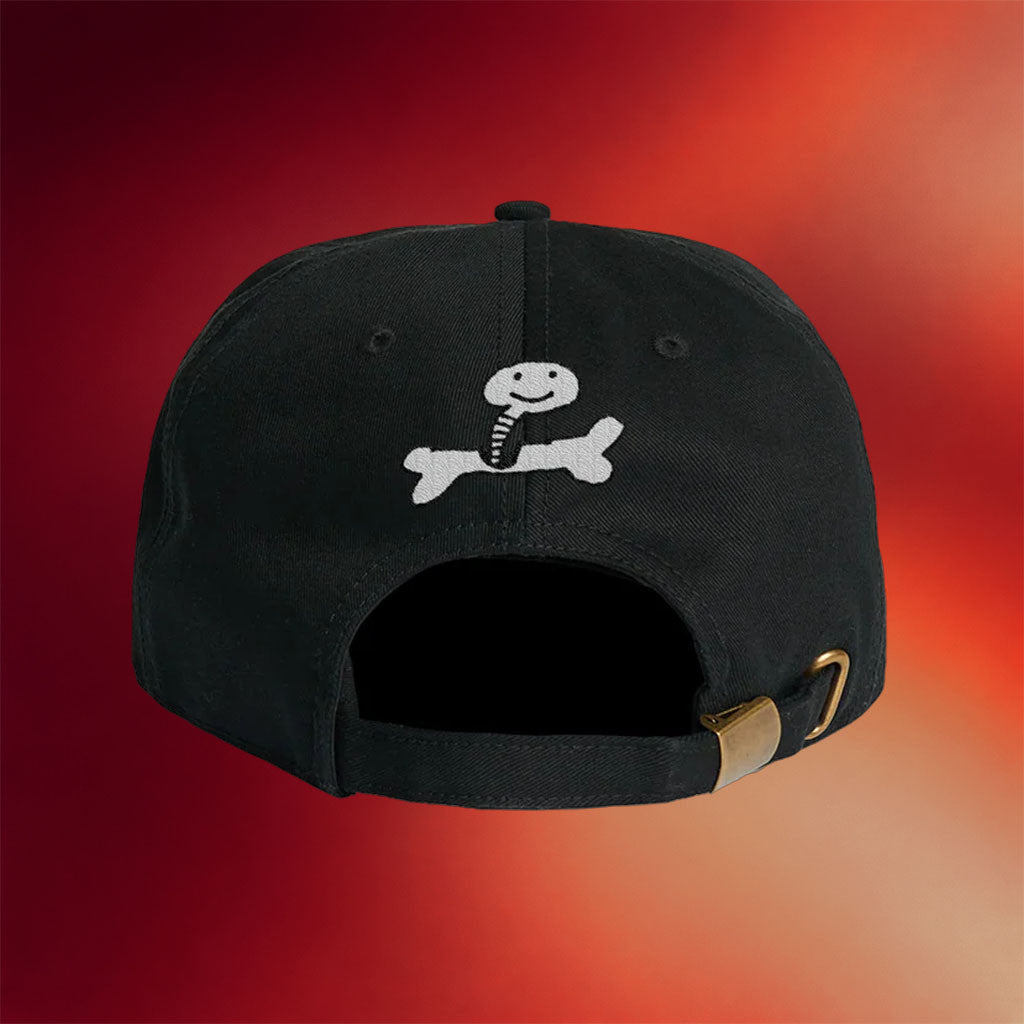 James Marriott Merch Bones Black Snapback Hat Embroidered Gift Ideas For Brother - Merchluma