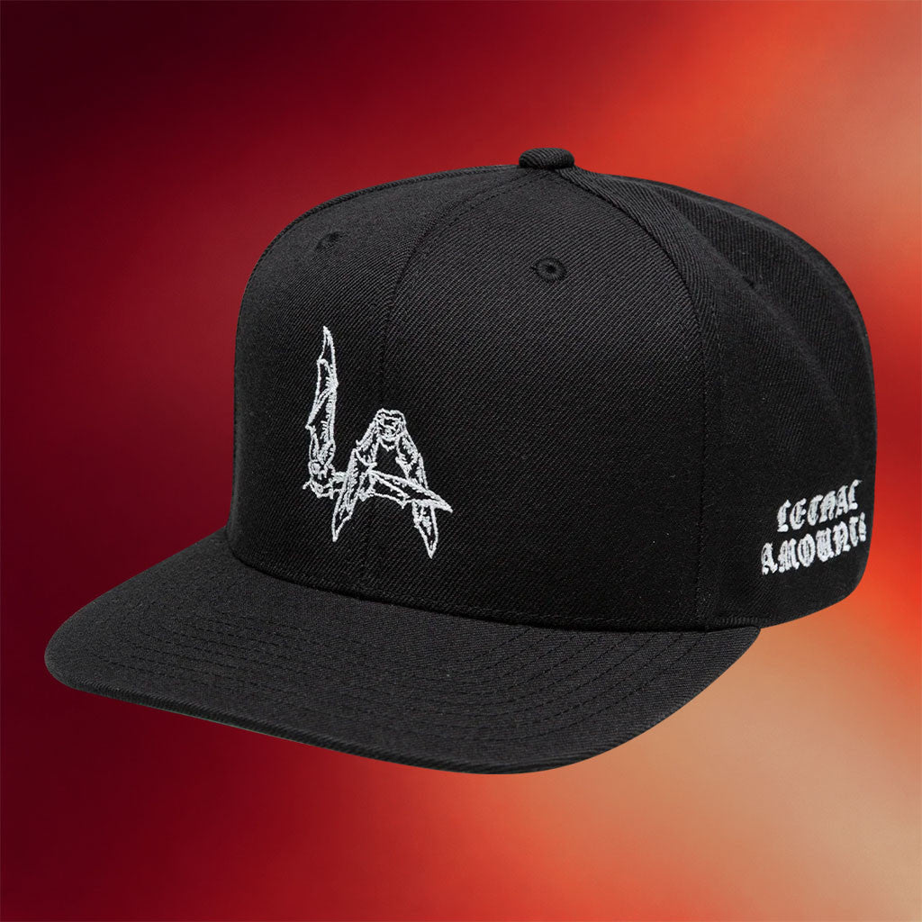 Lethal Amounts Merch 2026 LA Bat Snapback Hat Embroidered Best Gifts For Brothers - Merchluma