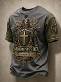 Armor Of God T-Shirt Stand Strong In The Lord Bible Verse Clothing Christian Gift For Men - Merchluma