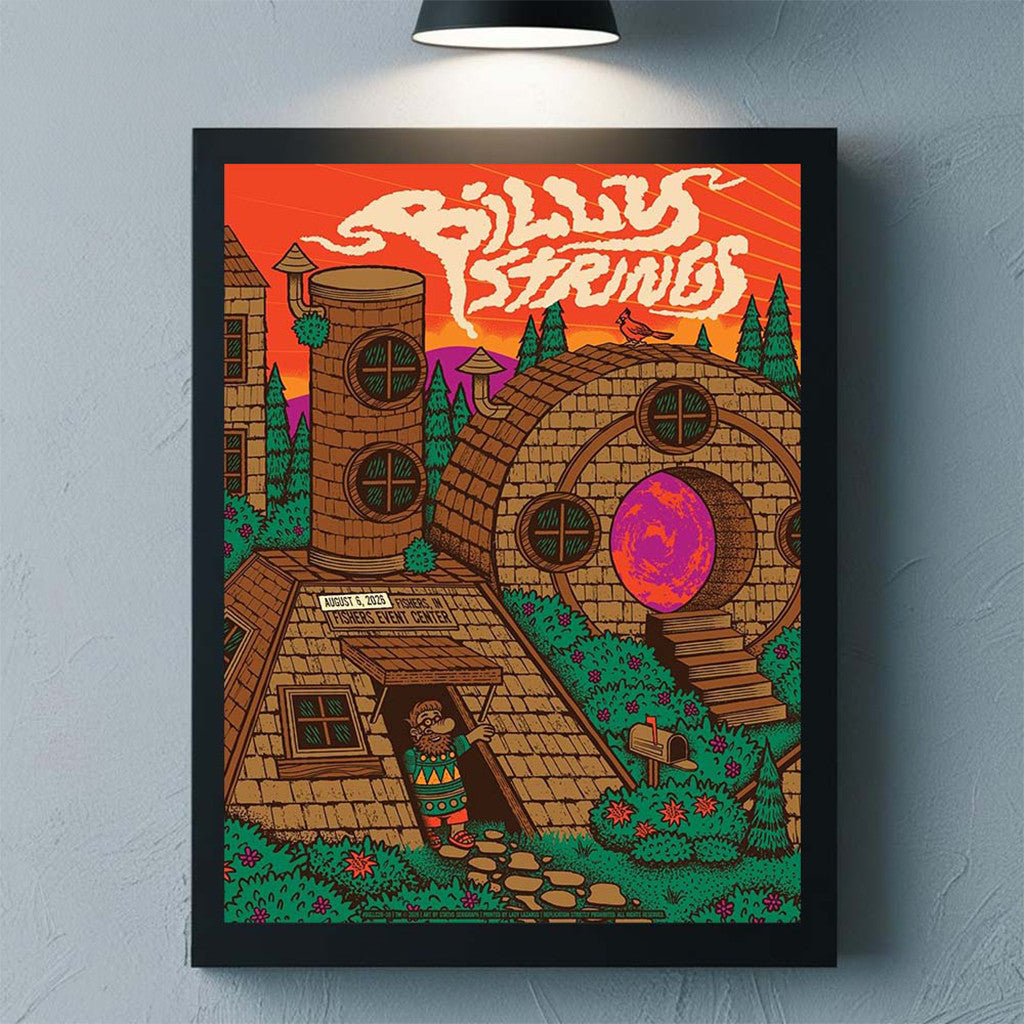 Billy Strings Fishers IN 2026 Night 1 Poster Home Decor Billy Strings Merch Gift For Fans - Merchluma
