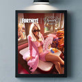 Addison Rae X Fortnite Icon Series Poster Wall Art Decor Addison Rae Merch Gift For Fans - Merchluma
