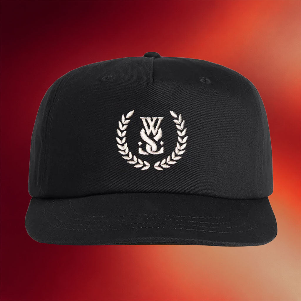 While She Sleeps Merch Embroidered Twenty Years Wreath Snapback Hat Presents For Music Lovers - Merchluma