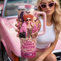 Hocus Pocus To Be Young And Beautiful Again Tumbler Baddie Witches Cup Gifts For Witch Sisters - Merchluma