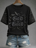 God Is Good Faith Halloween T-Shirt Christian Apparel Halloween Gift For Mom - Merchluma