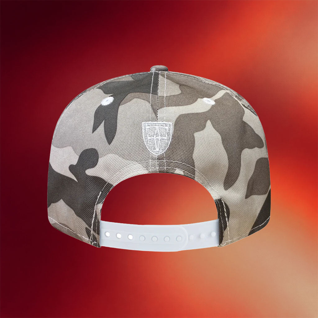Fitted Hawaii Merch 2026 Kamehameha Camo Snapback Hat Embroidered Father's Day Gifts - Merchluma