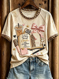 I Can Do All Things Through Christ Who Strengthens Me T-Shirt Leopard Bible Shirt Faith Gifts - Merchluma