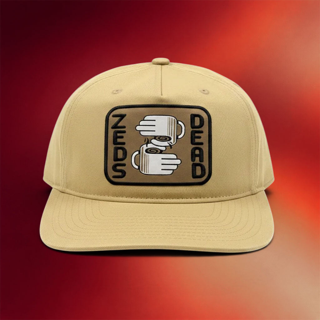Zeds Dead Merch 2026 Fresh Brew Snapback Hat Embroidered Zeds Dead Cap Gifts For Brother - Merchluma