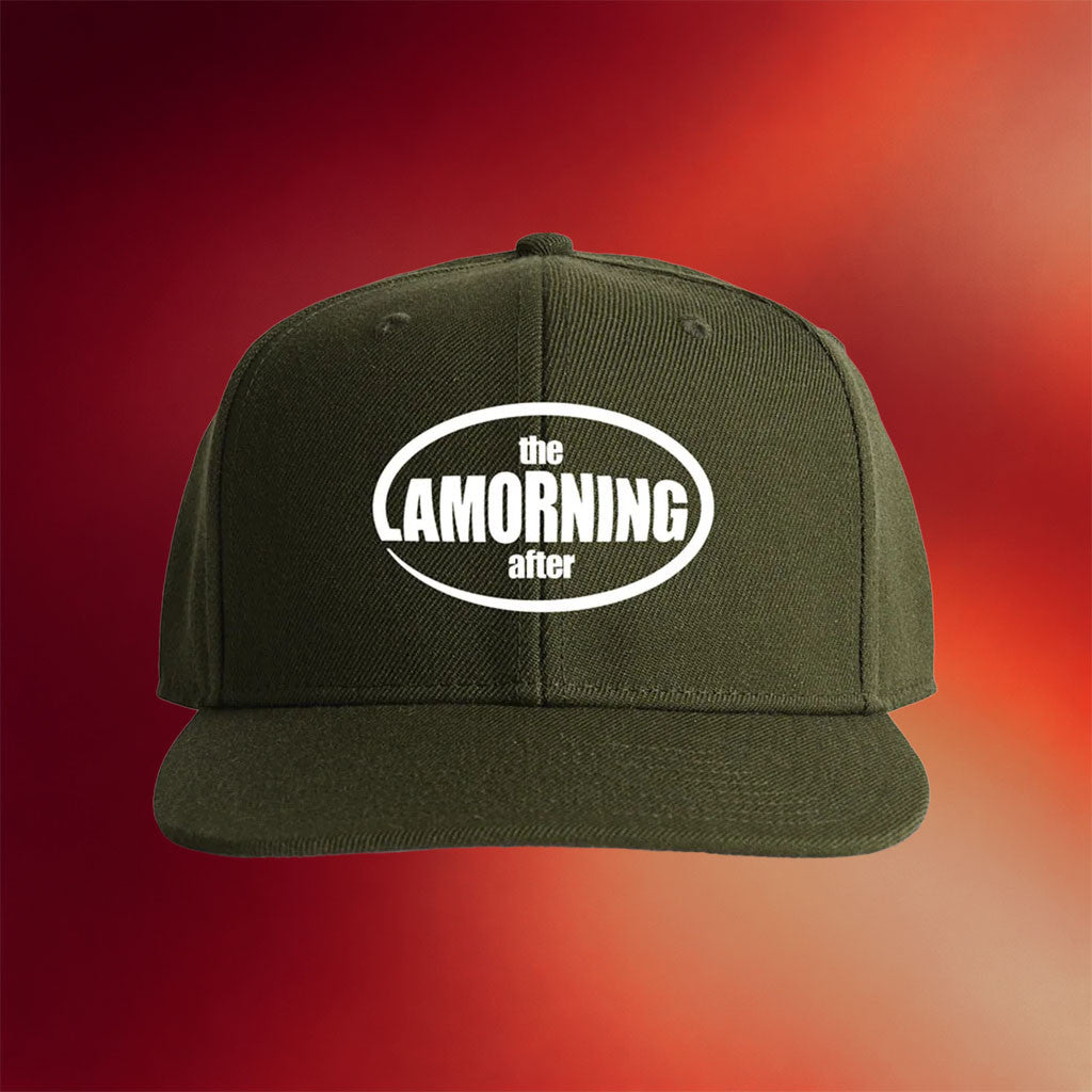 The Lamorning After Merch 2026 The Lamorning After Logo Snapback Hat Embroidered Dad Gifts - Merchluma