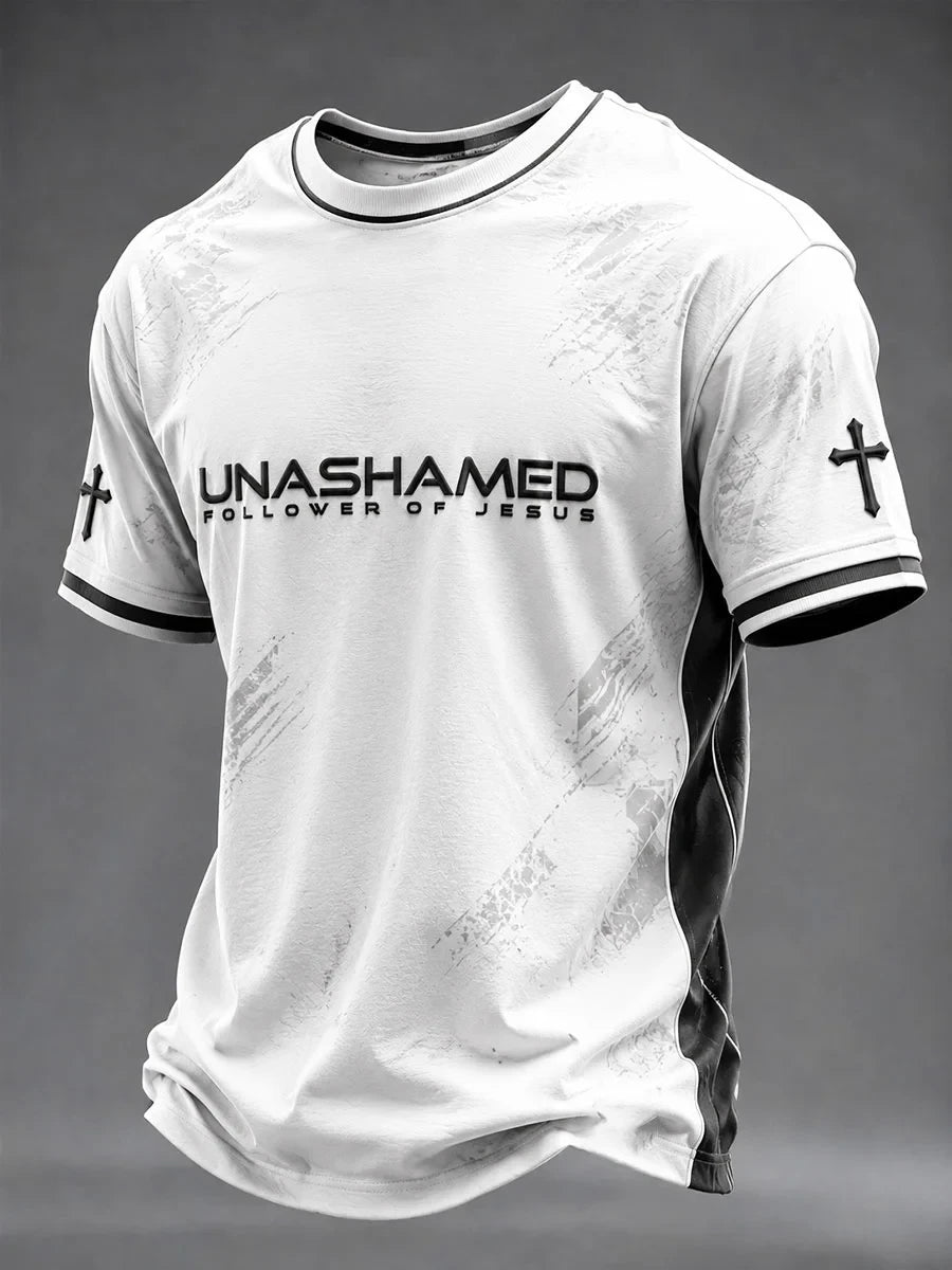 Unashamed Follower Of Jesus T-Shirt Faith Based Attire Great Christian Gifts - Merchluma