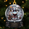 Personalized Mischievous Couple Acrylic Christmas Ornament Xmas Tree Decor Gifts For Couples - Merchluma