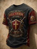 Put On The Full Armor Of God T-Shirt Faith Truth Salvation Spirit Shirt Bible Gifts For Men - Merchluma
