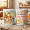 Personalized Winnie The Pooh It's Not What You Look At Mug Best Gifts For Teachers - Merchluma