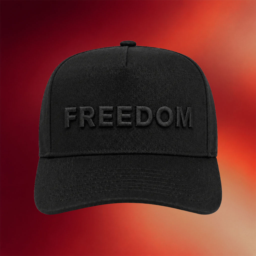 TPUSA Merch 2026 Freedom Embroidered Hat Black Charlie Kirk Merchandise Gifts For Patriots - Merchluma