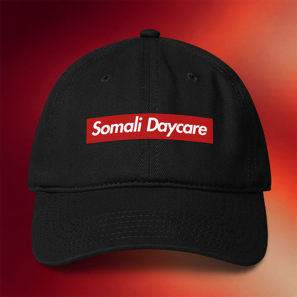Tucker Carlson Merch 2026 Supreme Somali Daycare Hat Black Best Gifts For Friends - Merchluma
