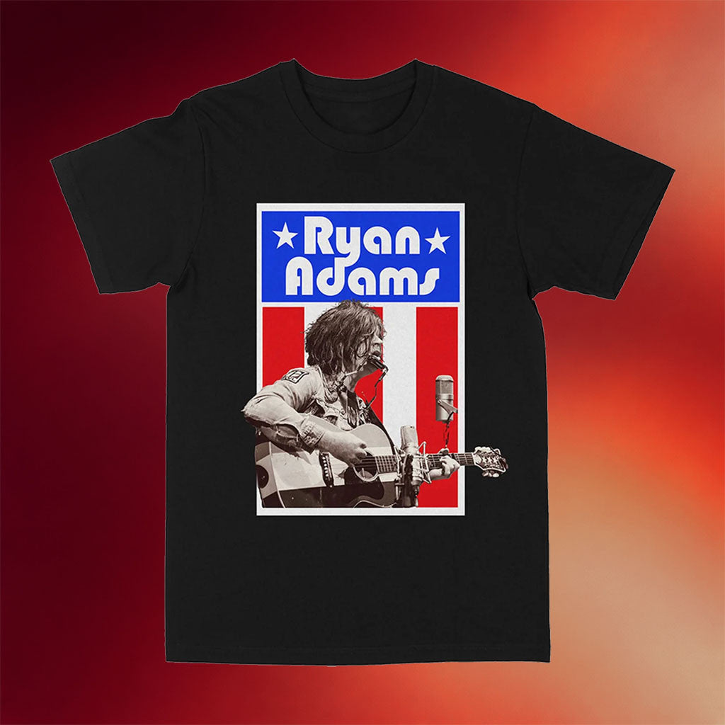 PAX AM Shop Merch Ryan Adams 2026 Flag T-Shirt Best Gifts For Music Lovers - Merchluma