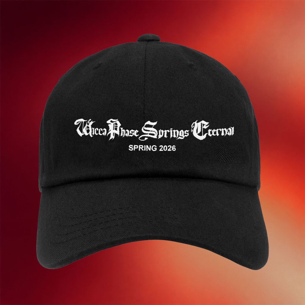 Wicca Phase Springs Eternal Merch 2026 Spring Hat Embroidered Presents For Music Lovers - Merchluma