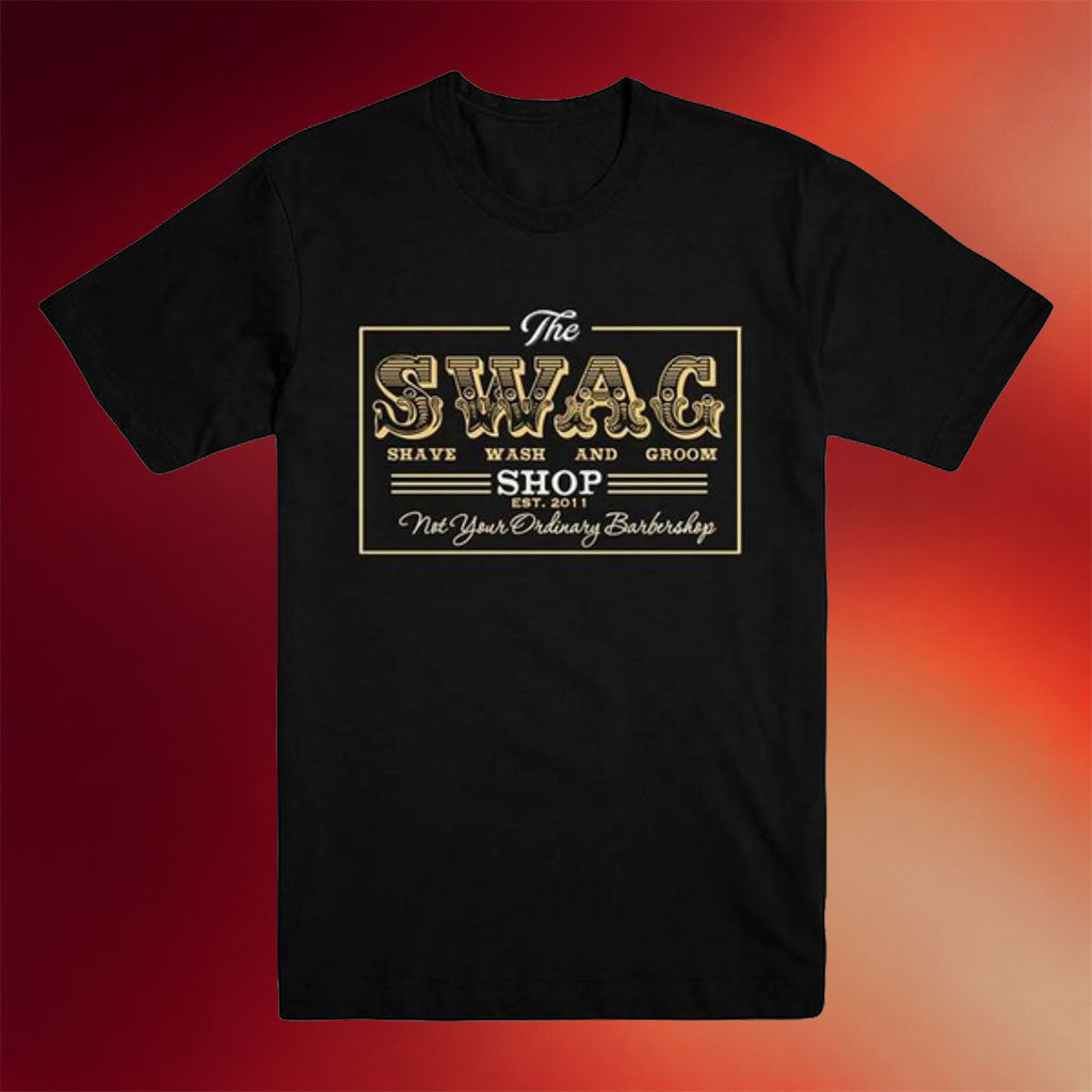 The SWAG Shop Merch 2026 The SWAG Shop Logo T-Shirt Black Unique Gifts For Husband - Merchluma