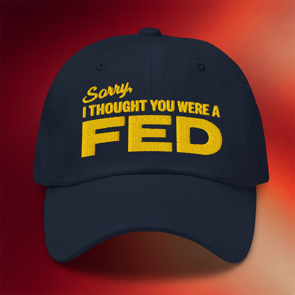 Tucker Carlson Merch 2026 Thought You Were A Fed Hat Birthday Gift Ideas For Him - Merchluma