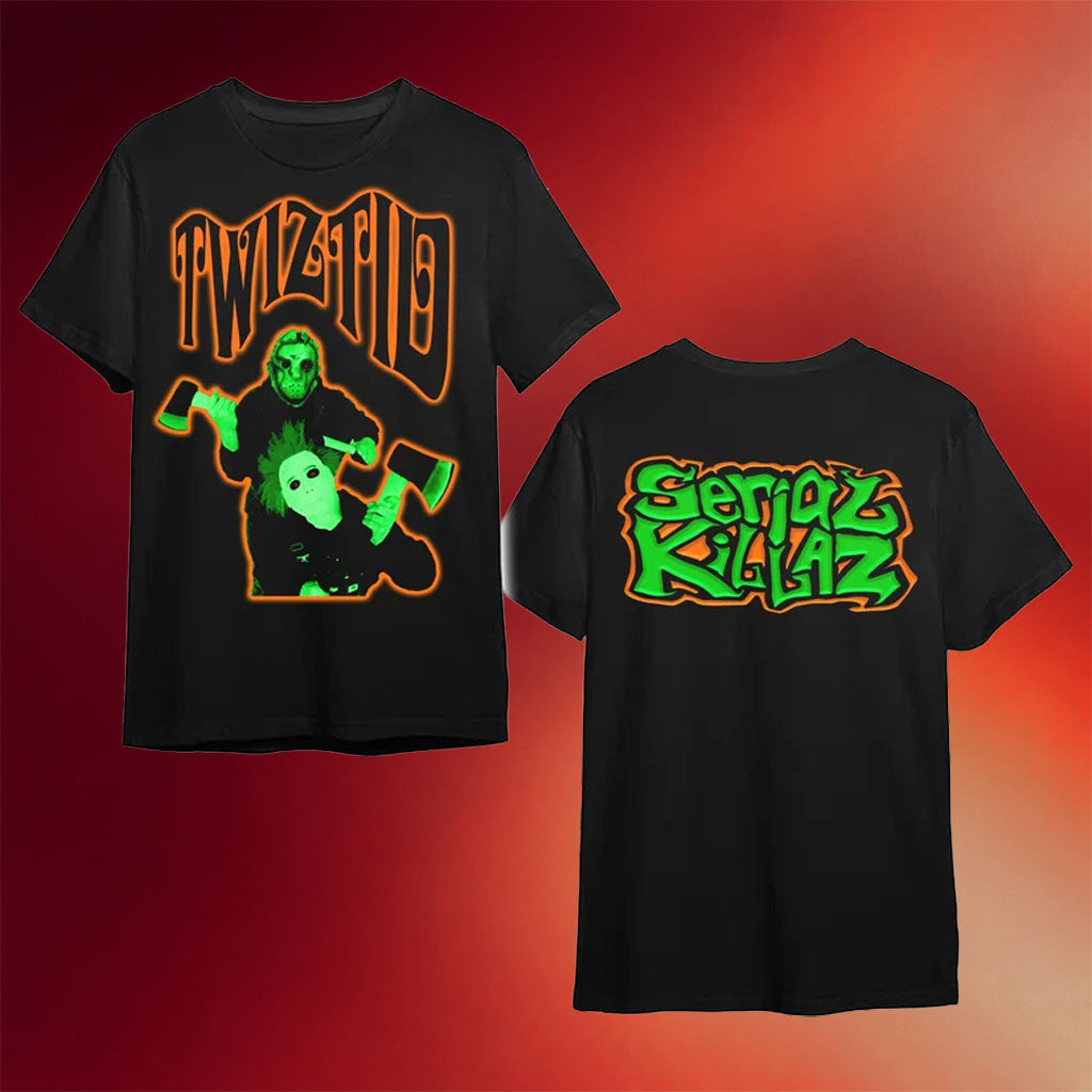 Twiztid Merch 2026 OG Green With Orange Eyes TSK Shirt Best Gifts For Hip Hop Lovers - Merchluma