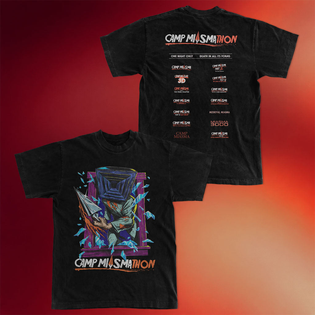 Camp Miasma Merch 2026 Camp Miasmathon T-Shirt Horror Fan Apparel Gift For Dudes - Merchluma