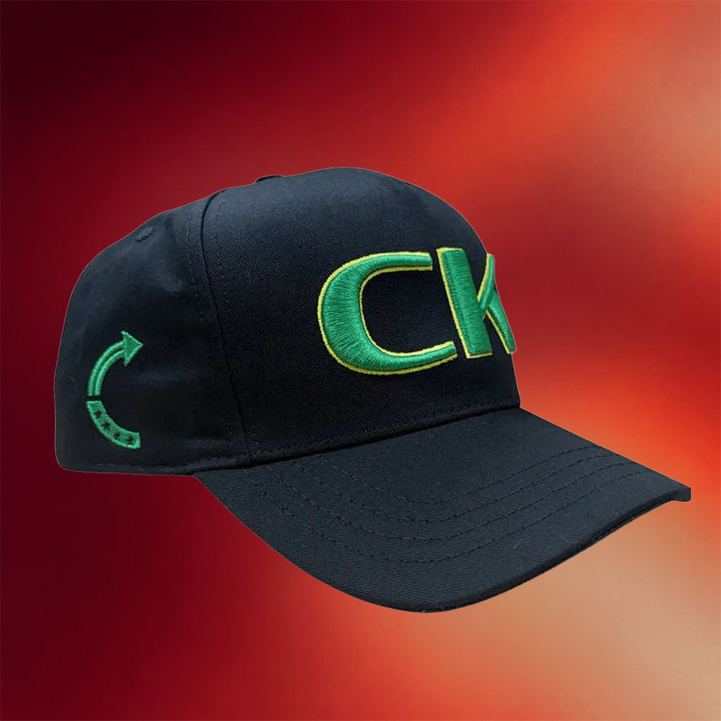 TPUSA Merch Embroidered CK Green Embroidery Hat RIP Charlie Kirk Merch Gifts For Dad - Merchluma