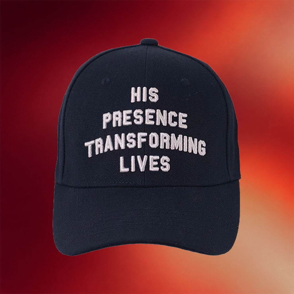 Upperroom Merch 2026 His Presence Transforming Lives Hat Embroidered Gifts For BFF - Merchluma