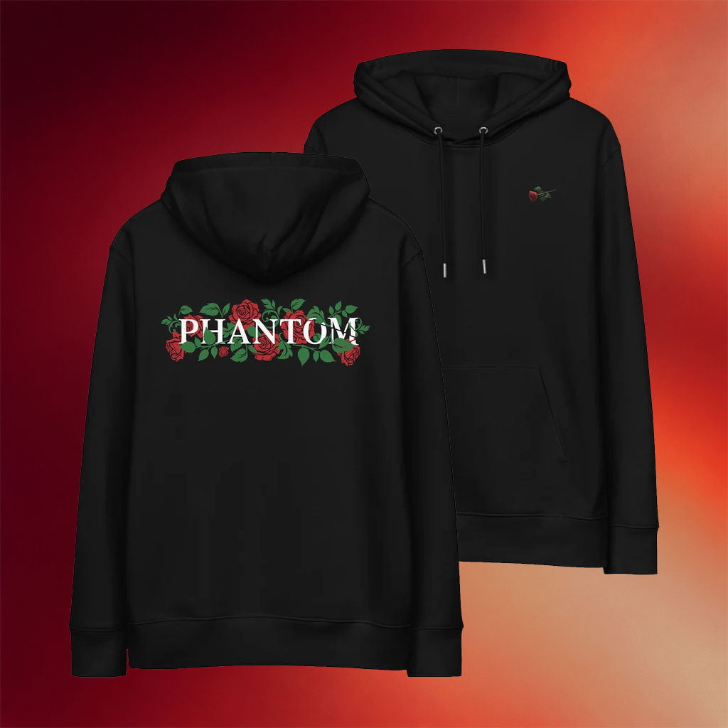 Phantom Of The Opera Merch 2026 Rose Classic Hoodie Phantom Hoodie Black Gift For Fans - Merchluma