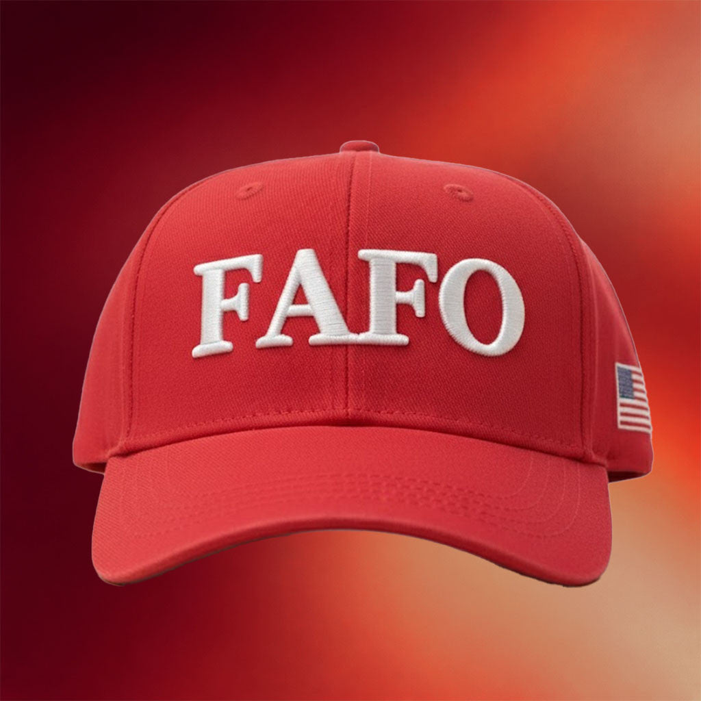 Trump FAFO American Flag Hat Embroidered 2nd Amendment Support Cap Gifts For Patriots - Merchluma