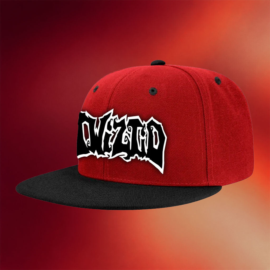 Twiztid Merch 2026 Twiztid Crimson and Black Mostasteless Logo Snapback Hat Gift For Fans - Merchluma