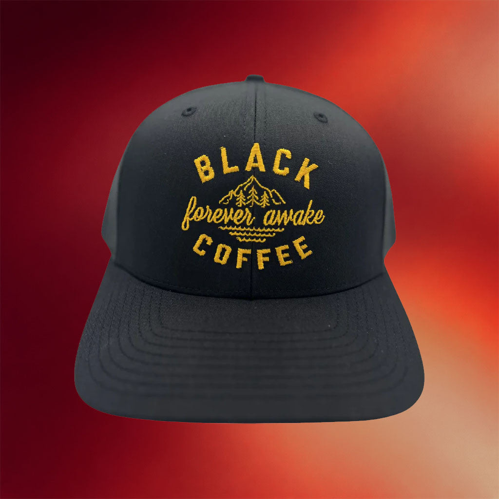 Black Coffee Apparel Merch 2026 Black Coffee Forever Awake Snapback Hat Gifts For Brother - Merchluma