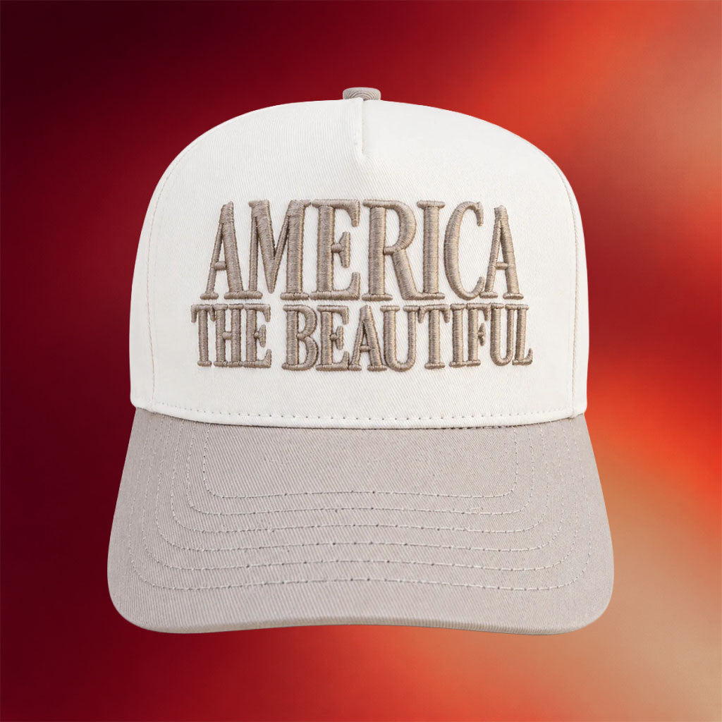 TPUSA Merch 2026 America The Beautiful Hat Embroidered Patriotic Cap Best 4th Of July Gifts - Merchluma