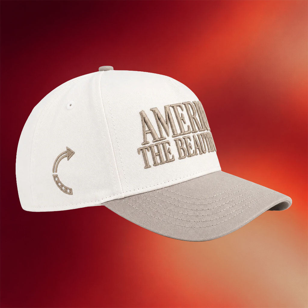 TPUSA Merch 2026 America The Beautiful Hat Embroidered Patriotic Cap Best 4th Of July Gifts - Merchluma