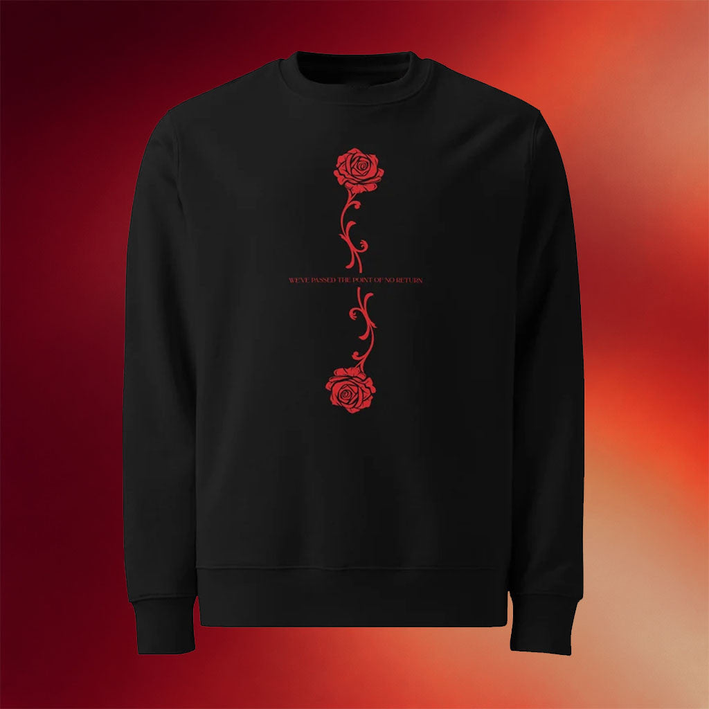 Phantom Of The Opera Merch 2026 Rose Sweatshirt Black Birthday Gift For Sisters - Merchluma