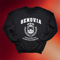 Princess Diaries Merch 2026 Genovia Sweatshirt A Queen Is Never Late Sweatshirt Movie Fan Gear - Merchluma