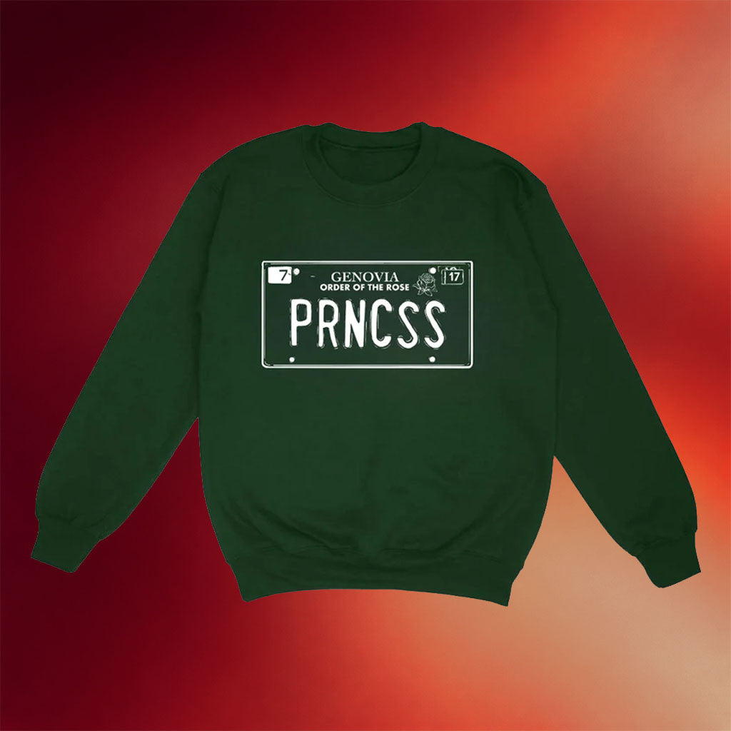 Princess Diaries Merch 2026 PRNCSS Sweatshirt Princess Diaries Sweatshirt Gifts For Movie Fans - Merchluma