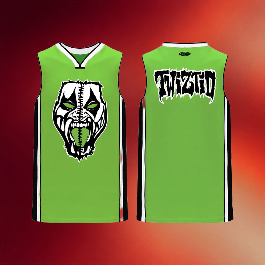 Twiztid Merch 2026 Twiztid Split Face Basketball Jersey Best Gift For Hip Hop Fan - Merchluma
