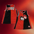 Twiztid Merch 2026 Red And Black Split Color Twiztid Mostasteless Basketball Jersey Fan Gifts - Merchluma