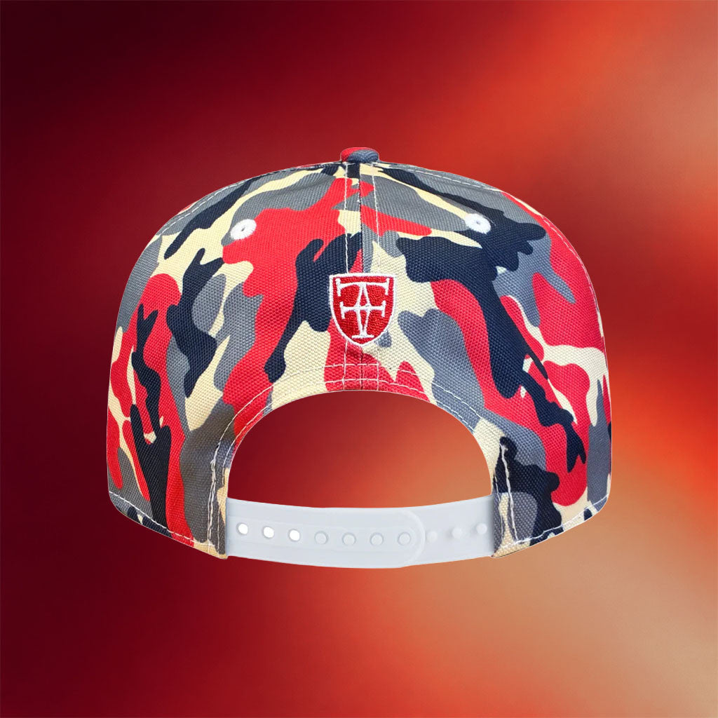 Fitted Hawaii Merch 2026 MUA Snapback Hat Camo Fitted Hawaii Hat Gifts For Friends - Merchluma