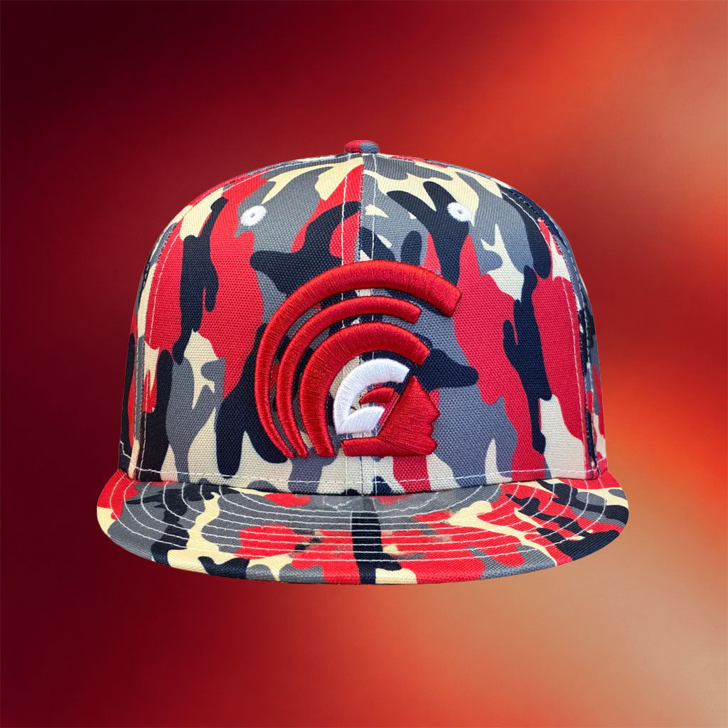 Fitted Hawaii Merch 2026 MUA Snapback Hat Camo Fitted Hawaii Hat Gifts For Friends - Merchluma
