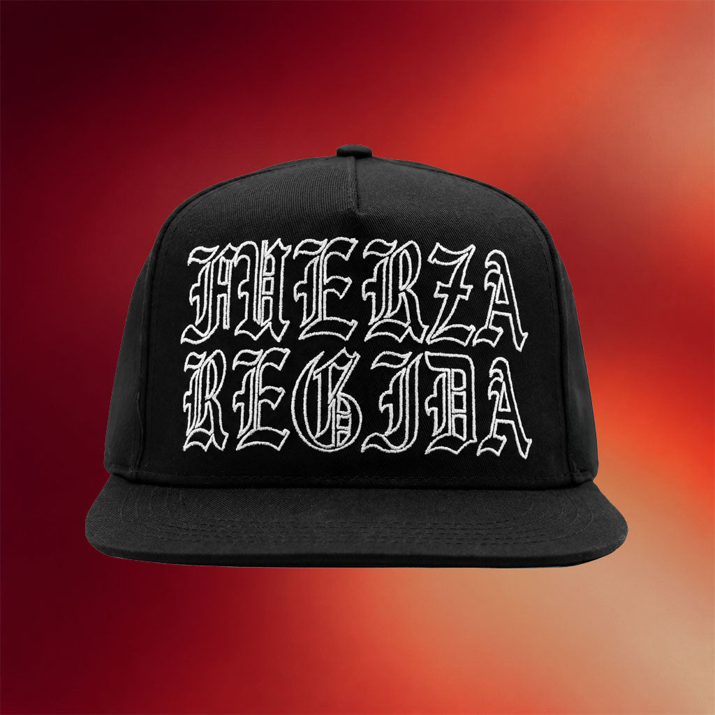 Fuerza Regida Merch 2026 Fuerza Regida Snapback Hat Black Presents For Music Lovers - Merchluma