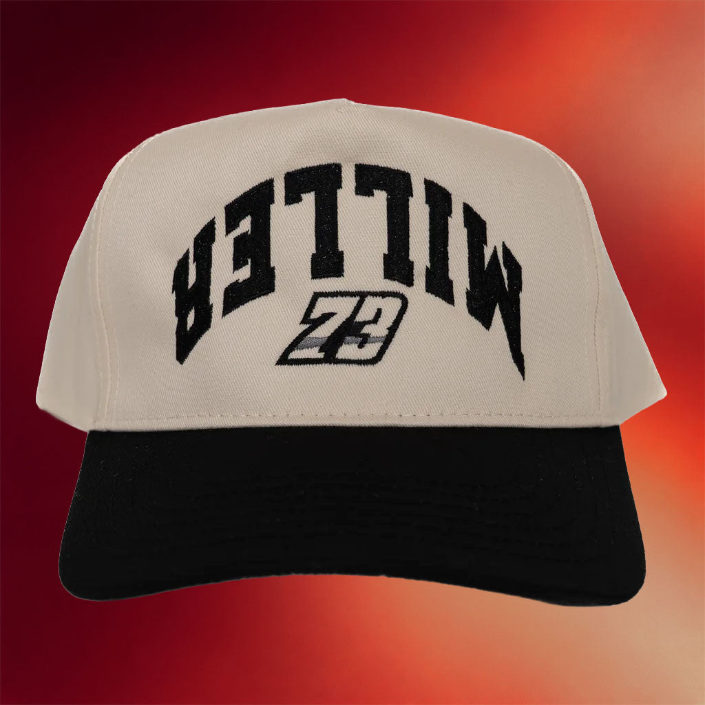 Wyatt Miller Racing Merch 2026 Miller 73 Embroidered Hat Two Tone Gifts For Fans - Merchluma