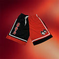 Twiztid Merch 2026 Red And Black Split Color Twiztid Mostasteless Shorts Gift For Dudes - Merchluma