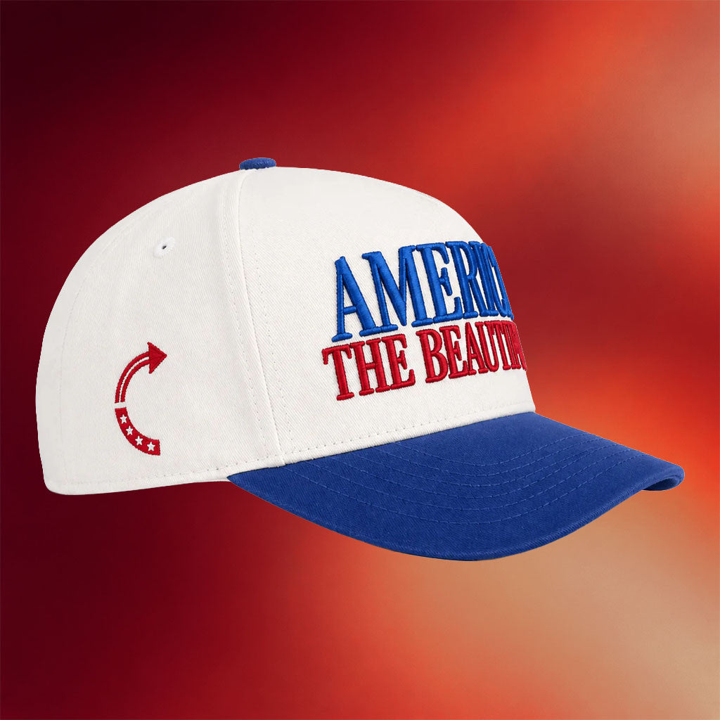 TPUSA Merch 2026 America The Beautiful Hat Embroidered USA 250th Anniversary Cap Patriotic Gift - Merchluma