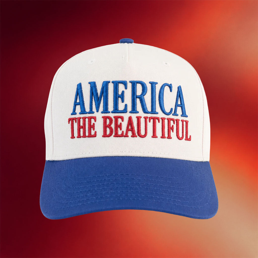 TPUSA Merch 2026 America The Beautiful Hat Embroidered USA 250th Anniversary Cap Patriotic Gift - Merchluma
