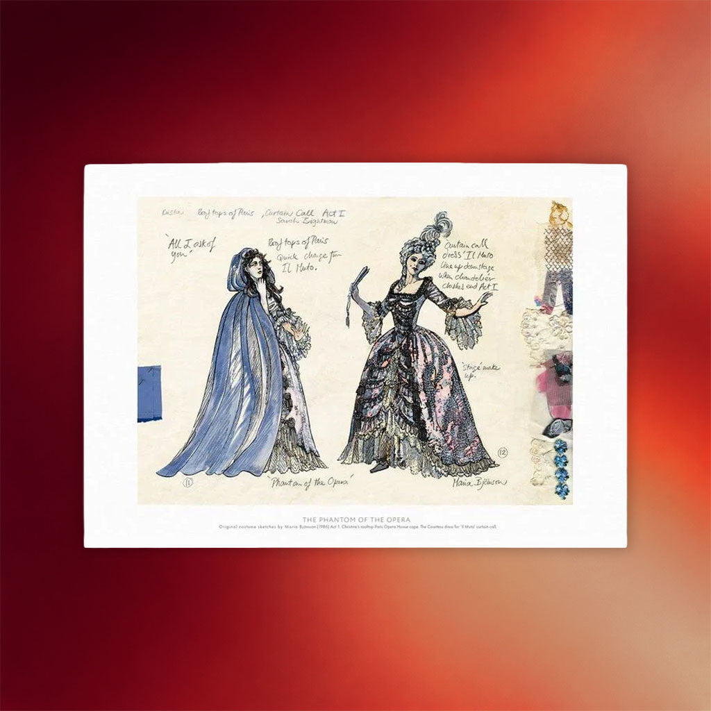 Phantom Of The Opera Merch 2026 Christine Il Muto Costumes Poster Decor Gift For Opera Fans - Merchluma
