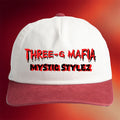 Three Year Boots Merch 2026 Three 6 Mafia Mystic Stylez Snapback Hat Gifts For Dudes - Merchluma