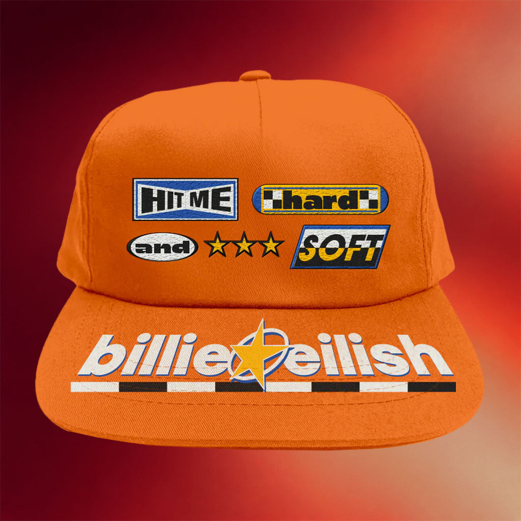 Billie Eilish Merch 2026 Hit Me Hard And Soft Snapback Hat Billie Eilish Movie Merch Fan Gifts - Merchluma