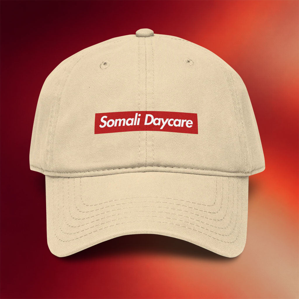 Tucker Carlson Merch 2026 Supreme Somali Daycare Hat Gifts For Your Boyfriend - Merchluma